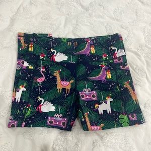 CVG capri leggings Holiday Magic